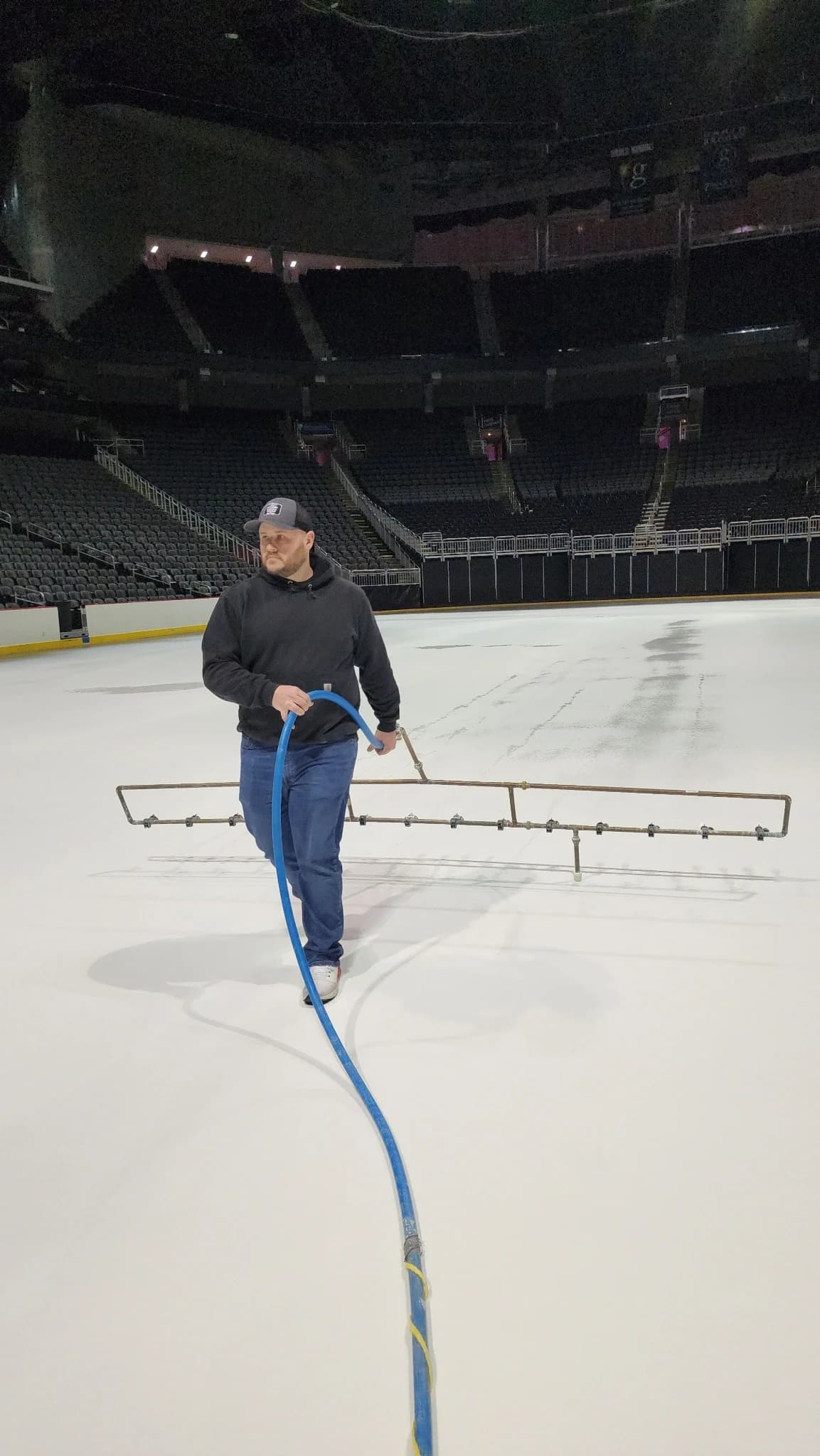 Christian Hertlein, co-founder of ODR Logic and lead outdoor ice operations consultant